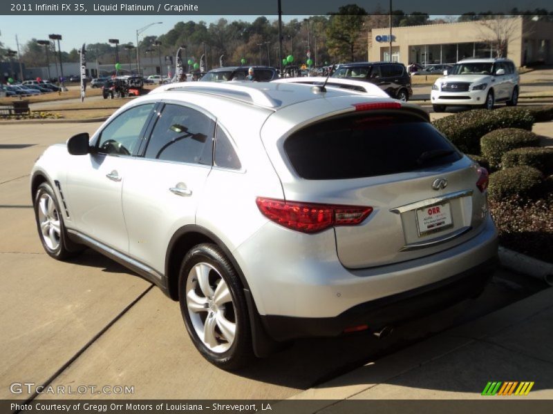 Liquid Platinum / Graphite 2011 Infiniti FX 35