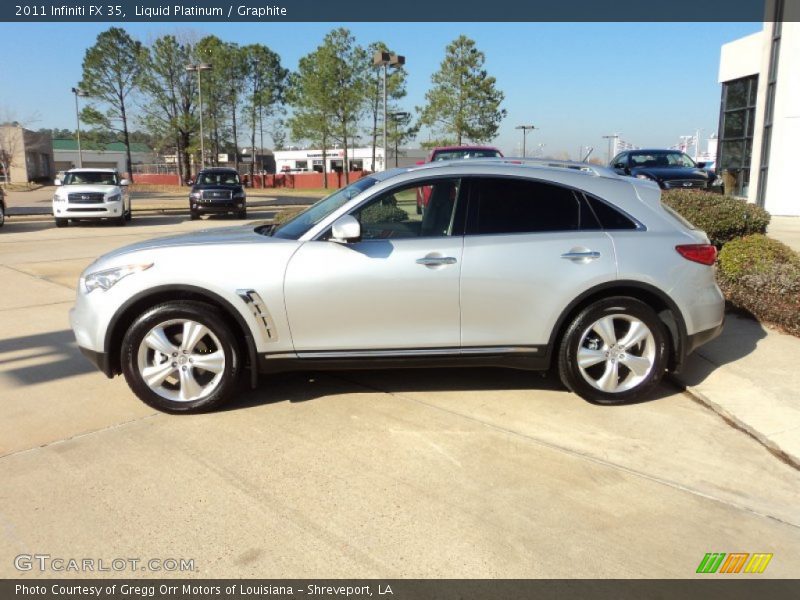  2011 FX 35 Liquid Platinum