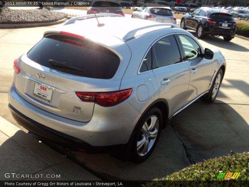 Liquid Platinum / Graphite 2011 Infiniti FX 35