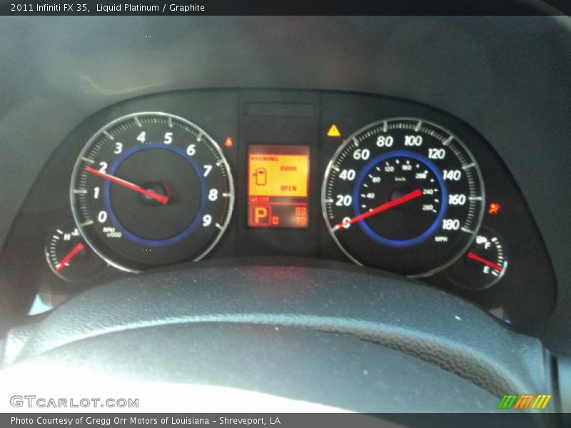  2011 FX 35 35 Gauges