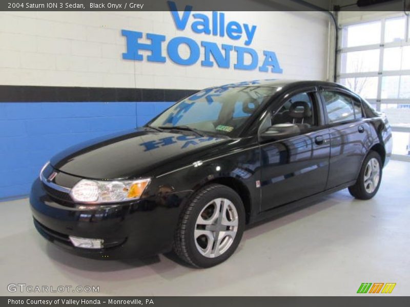 Black Onyx / Grey 2004 Saturn ION 3 Sedan
