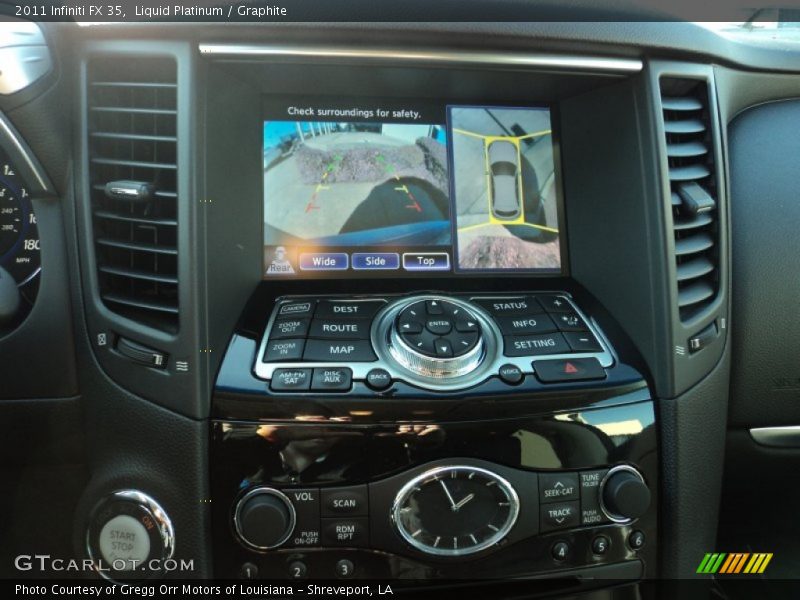 Controls of 2011 FX 35