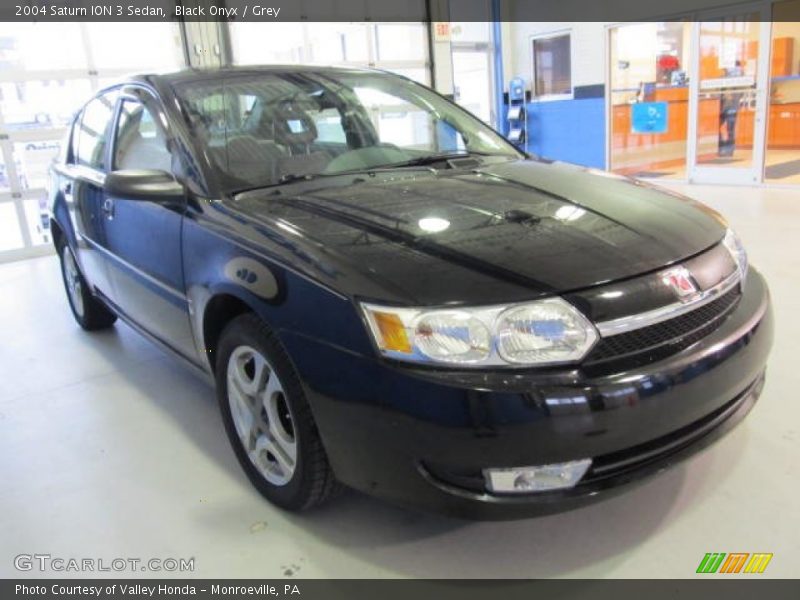 Black Onyx / Grey 2004 Saturn ION 3 Sedan