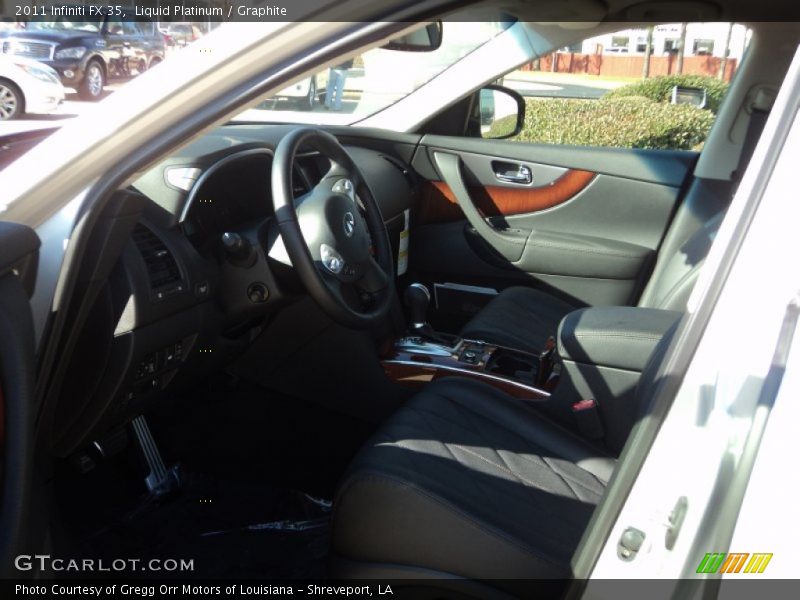 Liquid Platinum / Graphite 2011 Infiniti FX 35