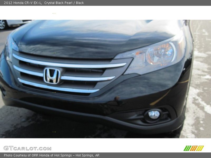Crystal Black Pearl / Black 2012 Honda CR-V EX-L