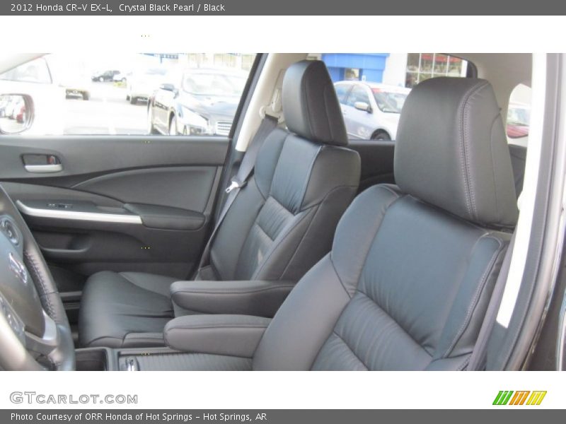 Crystal Black Pearl / Black 2012 Honda CR-V EX-L