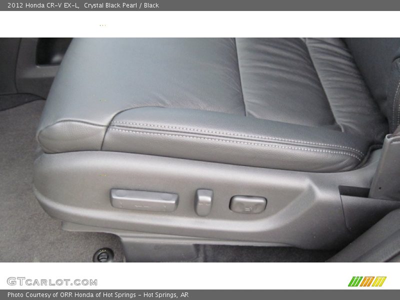 Crystal Black Pearl / Black 2012 Honda CR-V EX-L