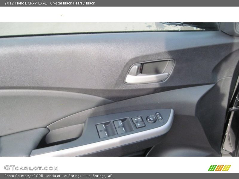 Crystal Black Pearl / Black 2012 Honda CR-V EX-L