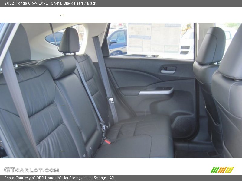 Crystal Black Pearl / Black 2012 Honda CR-V EX-L