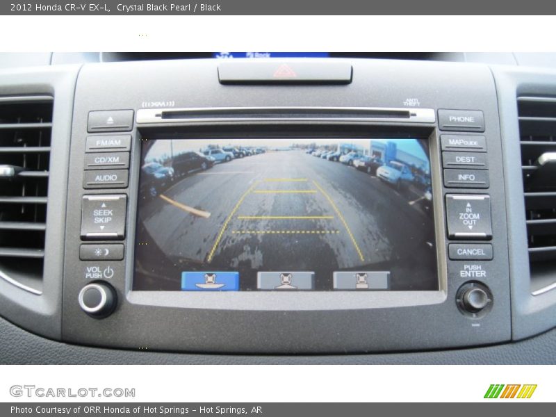 Crystal Black Pearl / Black 2012 Honda CR-V EX-L