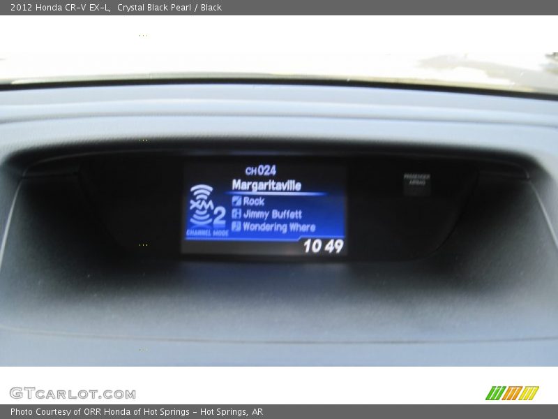 Crystal Black Pearl / Black 2012 Honda CR-V EX-L