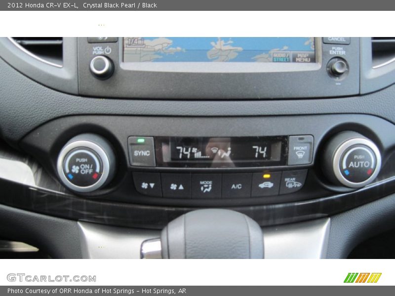 Controls of 2012 CR-V EX-L