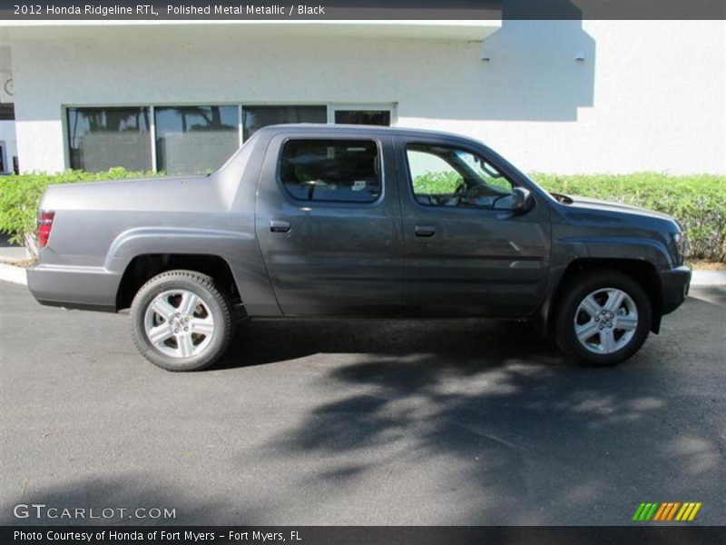 Polished Metal Metallic / Black 2012 Honda Ridgeline RTL