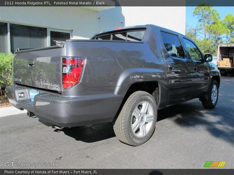 Polished Metal Metallic / Black 2012 Honda Ridgeline RTL