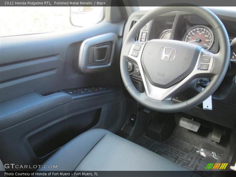 Polished Metal Metallic / Black 2012 Honda Ridgeline RTL