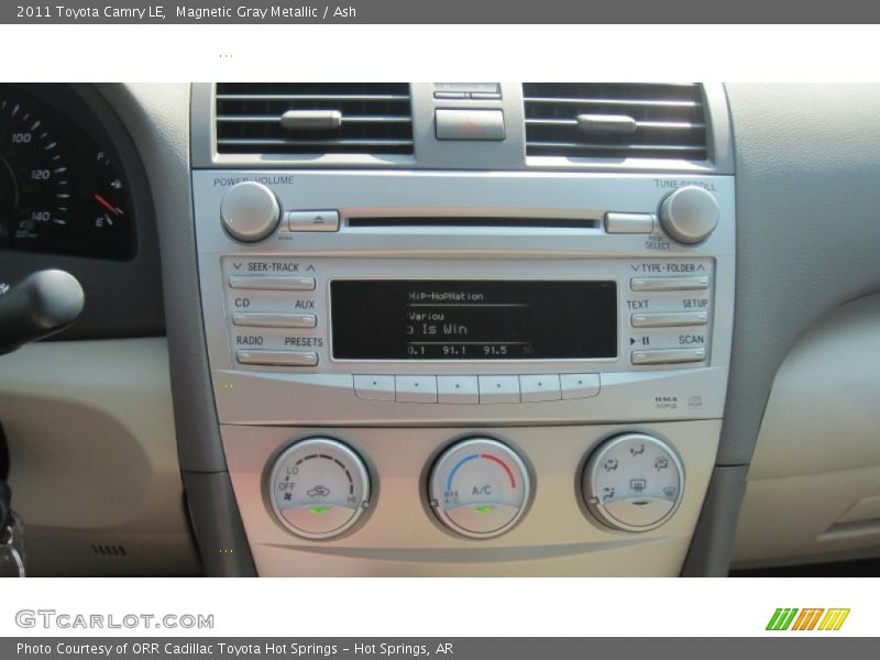 Magnetic Gray Metallic / Ash 2011 Toyota Camry LE