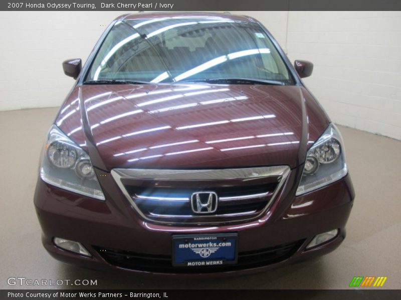 Dark Cherry Pearl / Ivory 2007 Honda Odyssey Touring