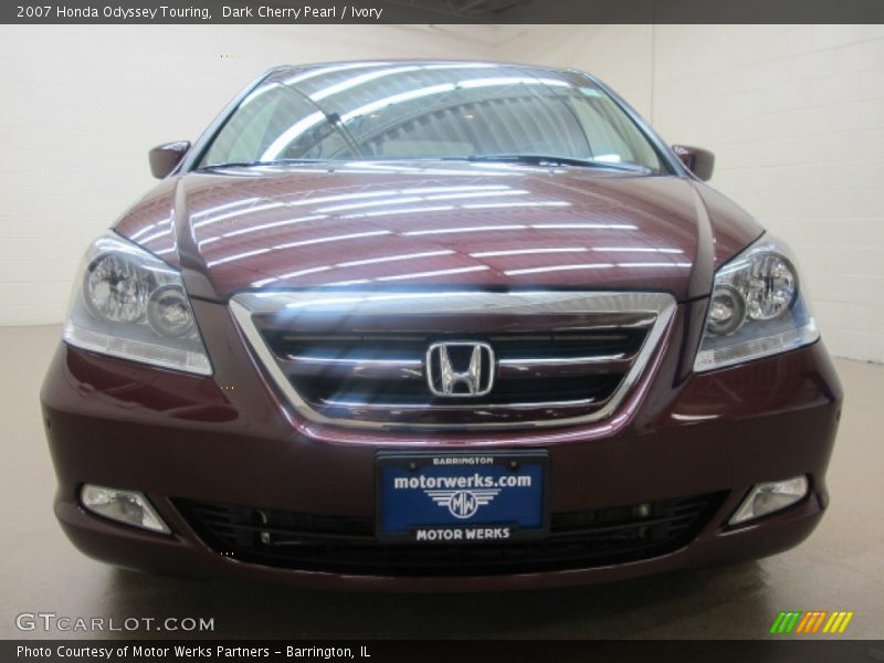 Dark Cherry Pearl / Ivory 2007 Honda Odyssey Touring
