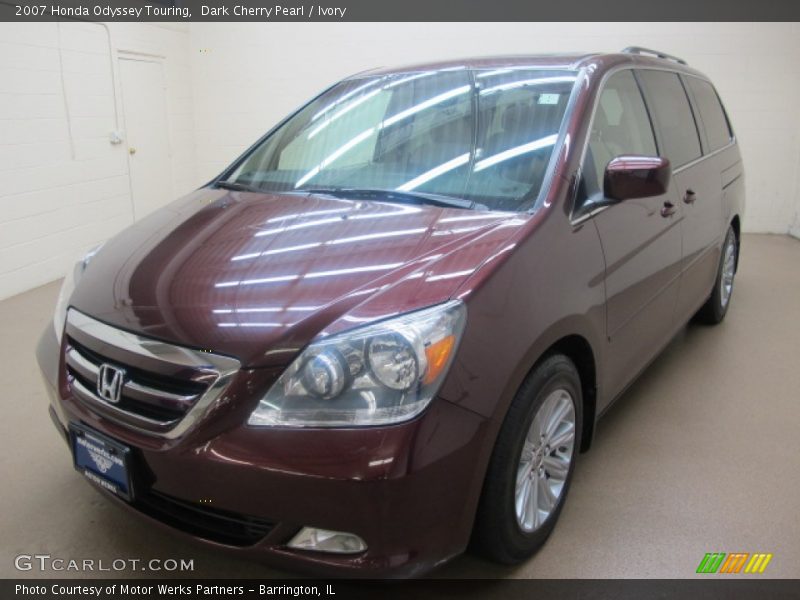 Dark Cherry Pearl / Ivory 2007 Honda Odyssey Touring