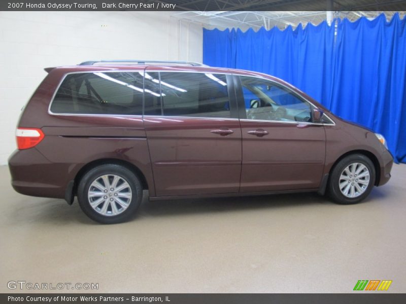 Dark Cherry Pearl / Ivory 2007 Honda Odyssey Touring