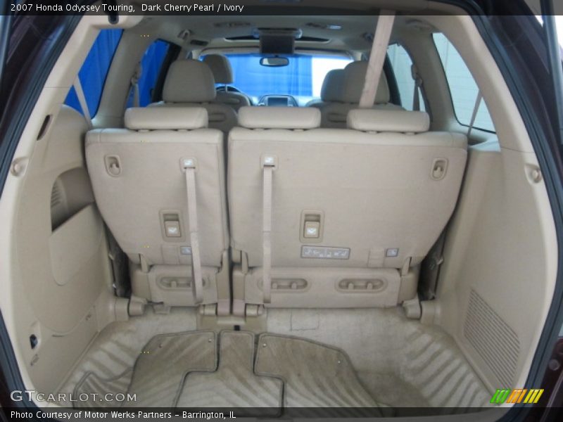 Dark Cherry Pearl / Ivory 2007 Honda Odyssey Touring