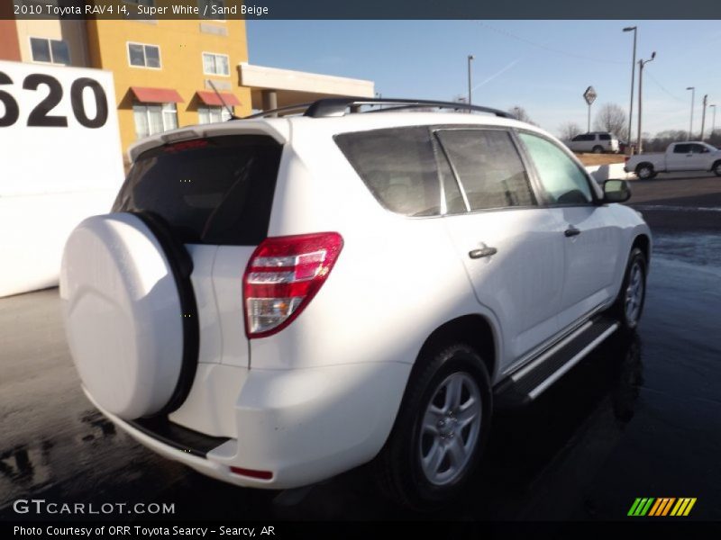 Super White / Sand Beige 2010 Toyota RAV4 I4