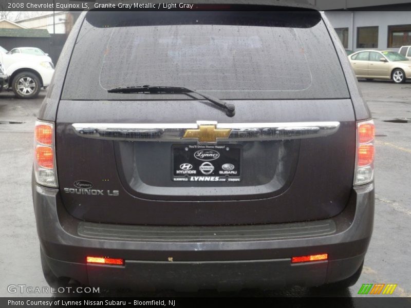 Granite Gray Metallic / Light Gray 2008 Chevrolet Equinox LS