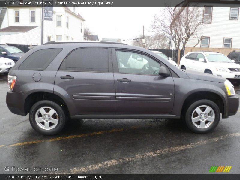 Granite Gray Metallic / Light Gray 2008 Chevrolet Equinox LS