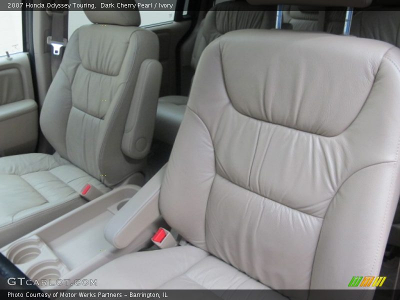 Dark Cherry Pearl / Ivory 2007 Honda Odyssey Touring