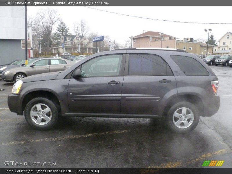 Granite Gray Metallic / Light Gray 2008 Chevrolet Equinox LS