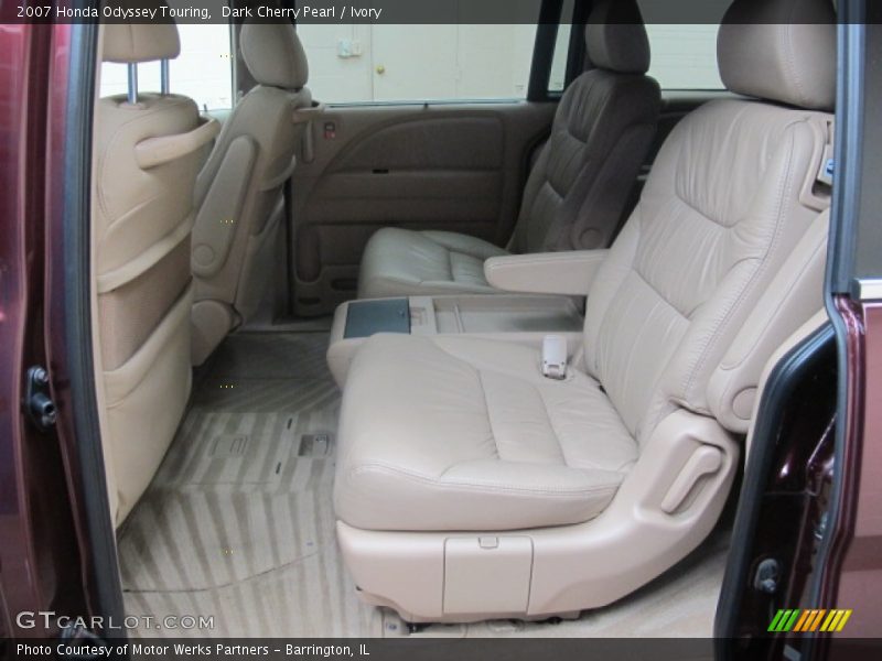 Dark Cherry Pearl / Ivory 2007 Honda Odyssey Touring