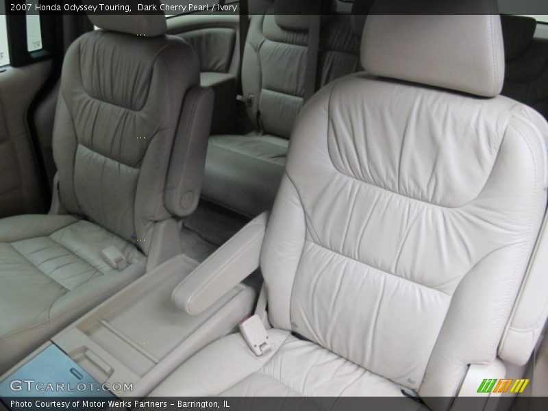 Dark Cherry Pearl / Ivory 2007 Honda Odyssey Touring