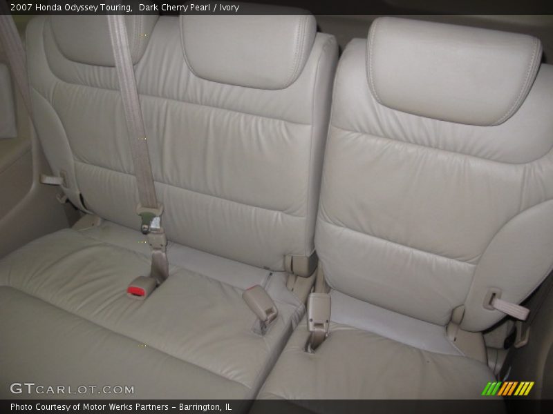 Dark Cherry Pearl / Ivory 2007 Honda Odyssey Touring