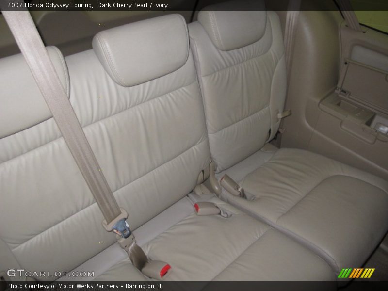 Dark Cherry Pearl / Ivory 2007 Honda Odyssey Touring