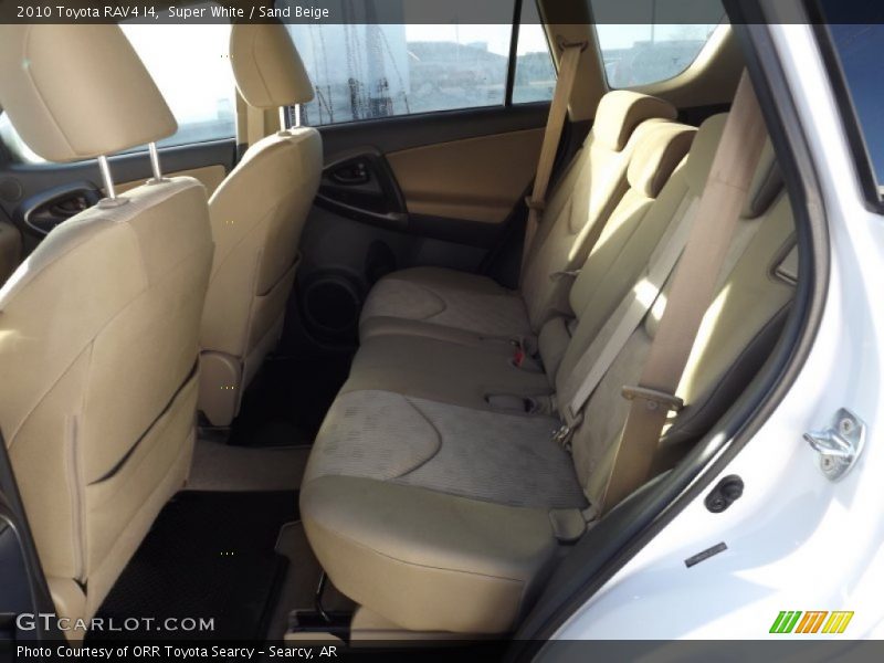 Super White / Sand Beige 2010 Toyota RAV4 I4