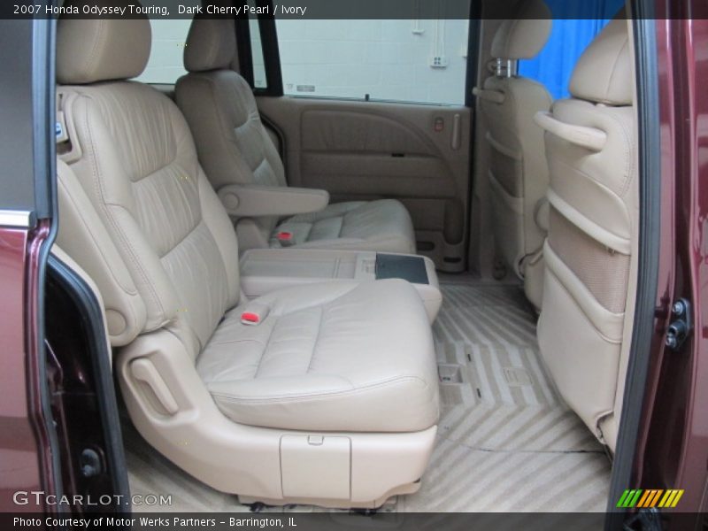 Dark Cherry Pearl / Ivory 2007 Honda Odyssey Touring