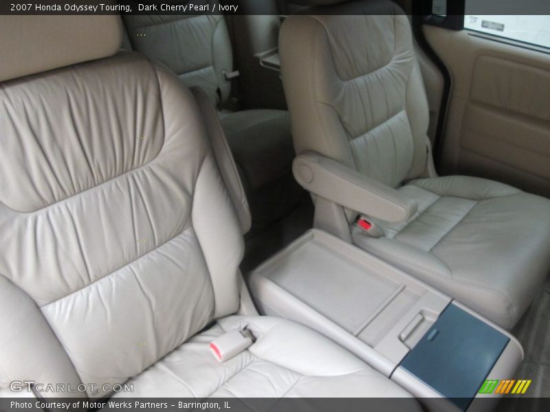Dark Cherry Pearl / Ivory 2007 Honda Odyssey Touring