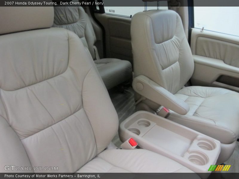 Dark Cherry Pearl / Ivory 2007 Honda Odyssey Touring