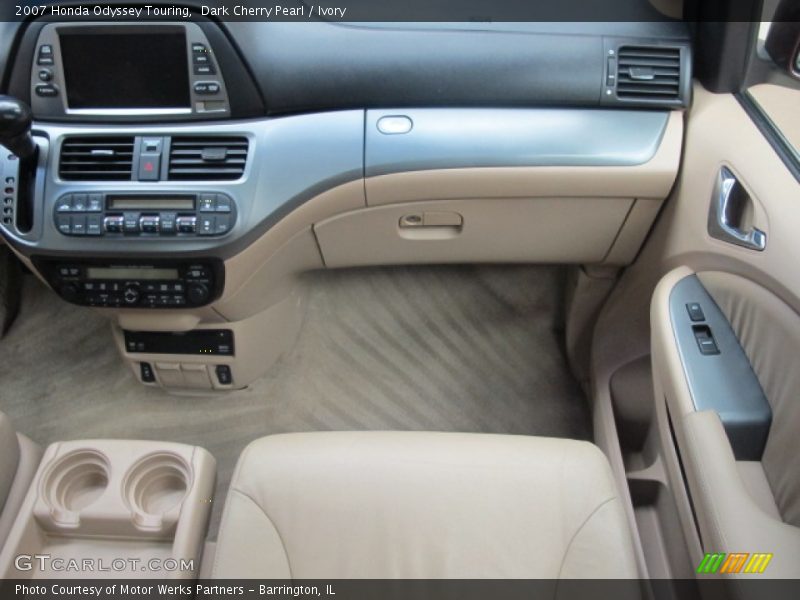 Dark Cherry Pearl / Ivory 2007 Honda Odyssey Touring