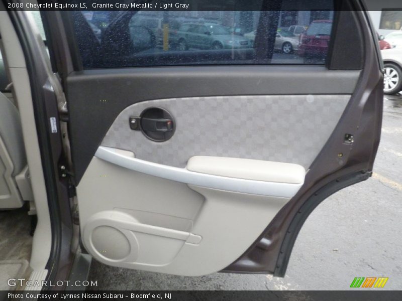 Granite Gray Metallic / Light Gray 2008 Chevrolet Equinox LS