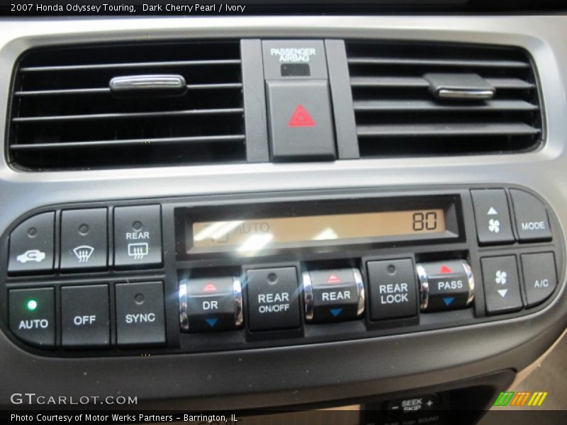 Dark Cherry Pearl / Ivory 2007 Honda Odyssey Touring