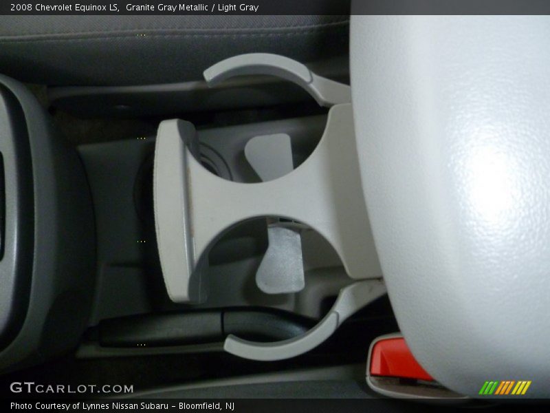Granite Gray Metallic / Light Gray 2008 Chevrolet Equinox LS