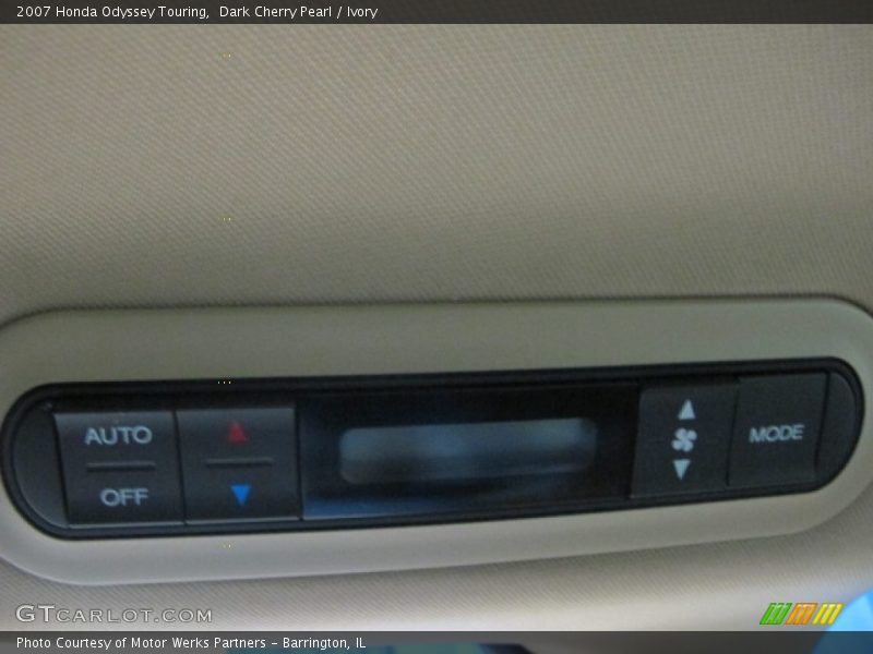 Dark Cherry Pearl / Ivory 2007 Honda Odyssey Touring