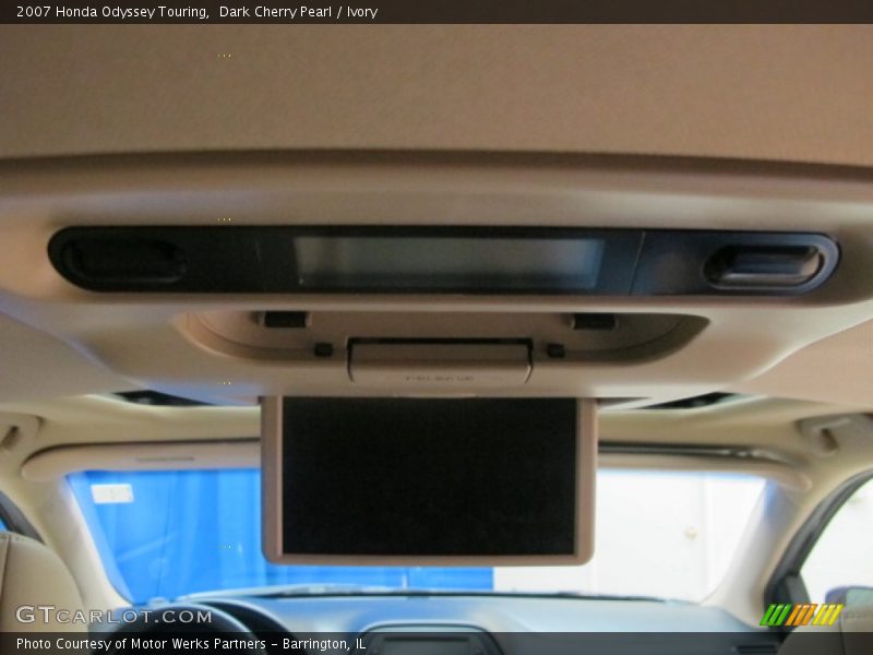 Dark Cherry Pearl / Ivory 2007 Honda Odyssey Touring