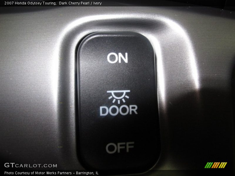 Dark Cherry Pearl / Ivory 2007 Honda Odyssey Touring