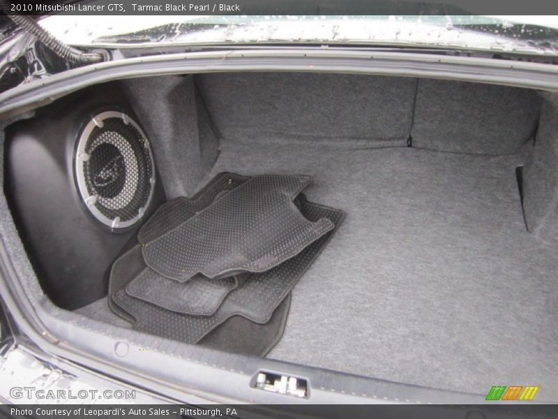 Tarmac Black Pearl / Black 2010 Mitsubishi Lancer GTS