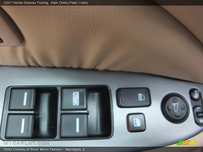 Dark Cherry Pearl / Ivory 2007 Honda Odyssey Touring