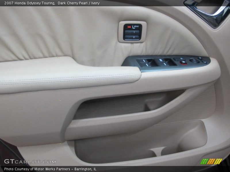 Dark Cherry Pearl / Ivory 2007 Honda Odyssey Touring