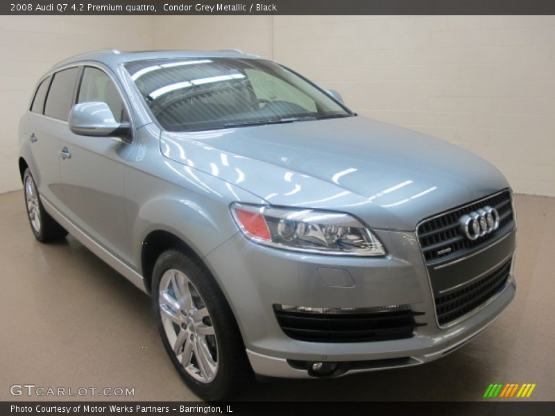 Condor Grey Metallic / Black 2008 Audi Q7 4.2 Premium quattro