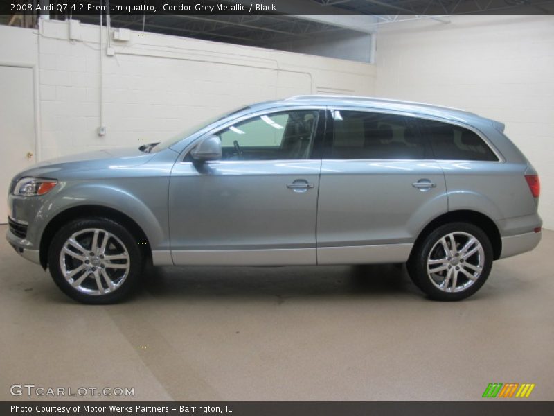 Condor Grey Metallic / Black 2008 Audi Q7 4.2 Premium quattro